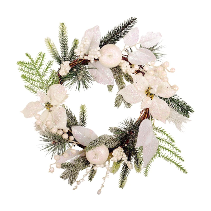 

Christmas Wreaths Decorations, Xmas Garland Ornament Artificial Christmas Wreath Dropshipping
