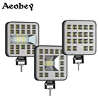 Aeobey 57 Вт 69 Вт 87 Вт светодиодный рабочий светильник для автомобилей 4x4 рабочий бар внедорожный внедорожник ATV трактор лодочные грузовики экскаватор 12 В 24 в светодиодный рабочий светильник