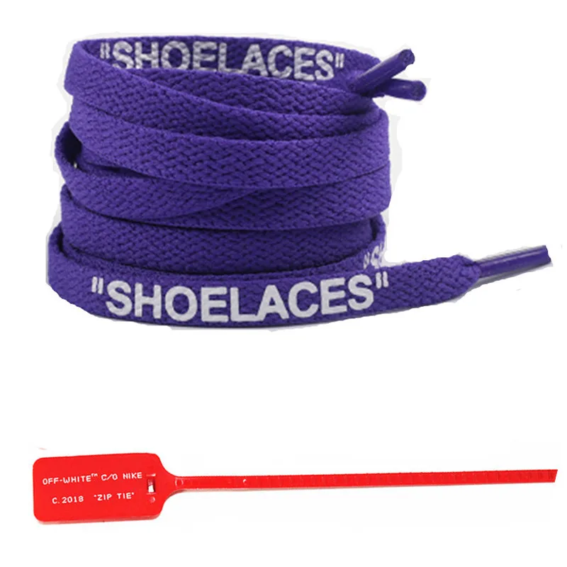 Новые 4" /55"/6" шнурки с принтом" шнурки "плоские шнурки с застежкой-молнией для белого цвета" десять "ручной работы на заказ для кроссовок ботинок - Цвет: Purple-White Print