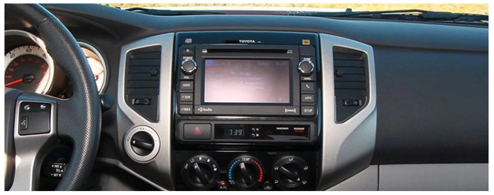 Автомобильный gps-навигатор SINOSMART 2.5D ips/QLED 1G/2G для Toyota TACOMA Hilux AVENSIS 32EQ DSP, 4G слот для sim-карты опционально