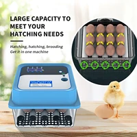 12 eggs incubator egg fully household brooder farm egg incubator bird automatic household poultry products farm incubation tools