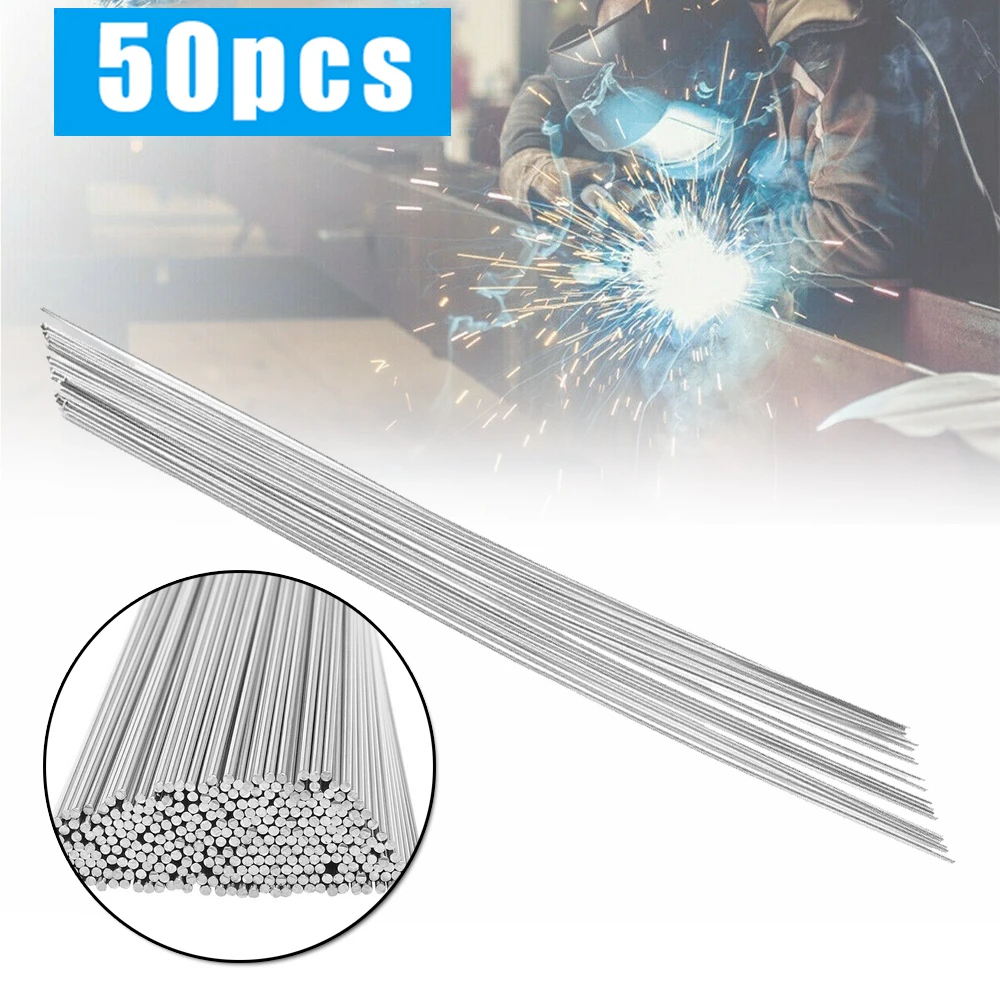 

50pcs 1.6mm Aluminum Fusion Welding Flux Core Repair Wire Low Melting Point Welding Tool Processing Supplies