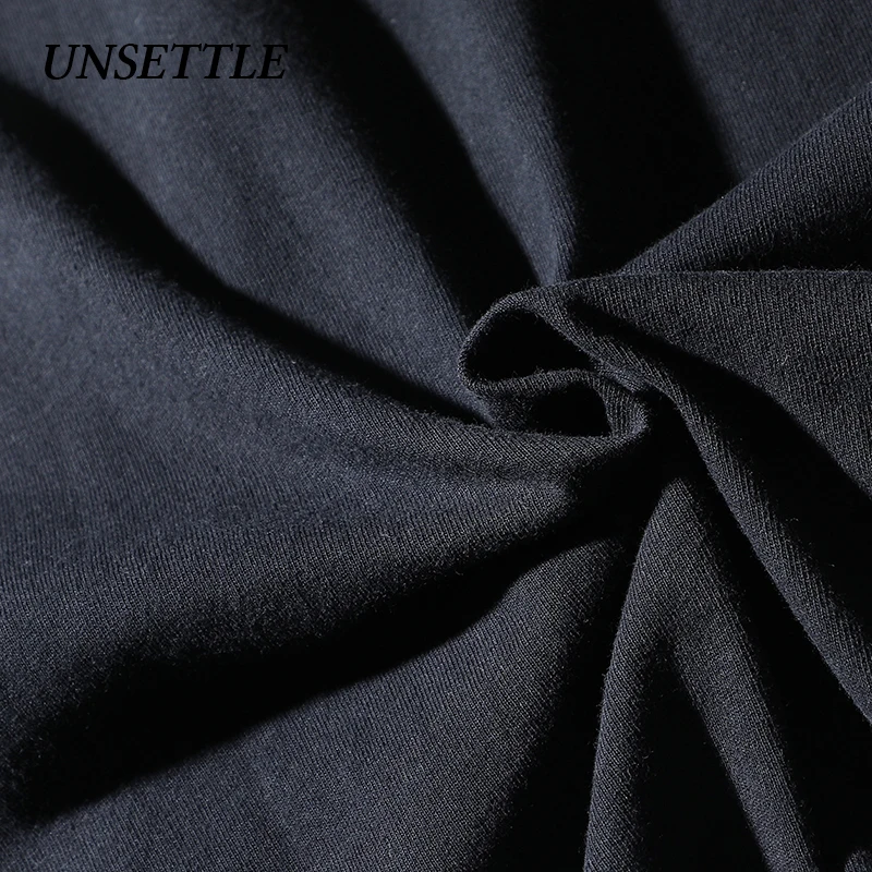 UNSETTLE 2020SS Harajuku мужские/женские футболки с принтом собаки летняя уличная футболка