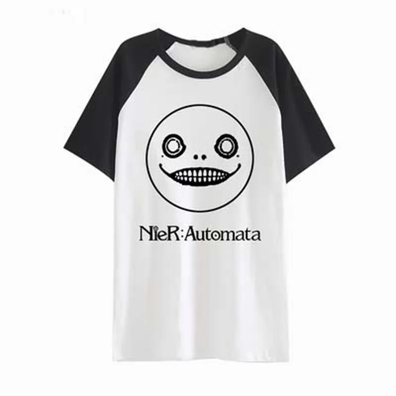 

Мужская футболка с коротким рукавом NieR Automata Game 2B YoRHa No. 2 Type B Heroine