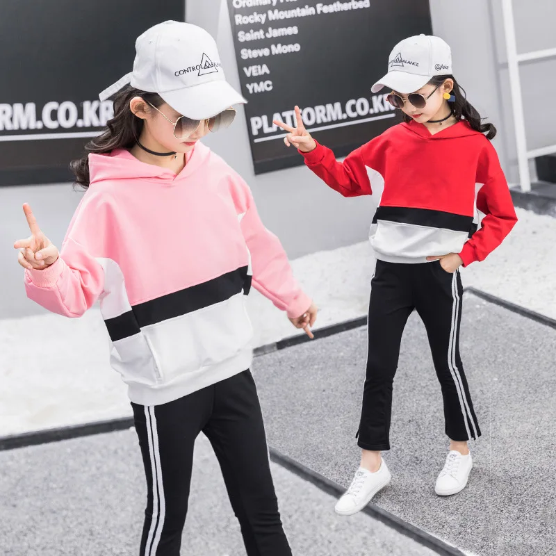 Для маленьких детей спортивный костюм одежда для девочек осенние свитера куртка