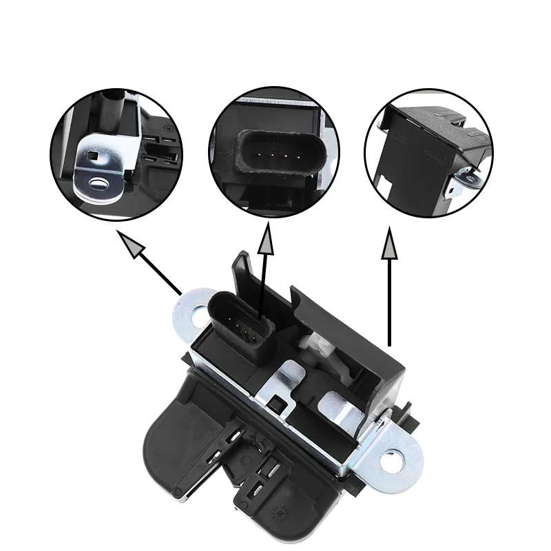 

Rear Truck Lock Lid Lock Latch Apply For VW GOLF MK5 GOLF GTI GOLF MK6 For SEAT LEON 1P0827505D 5K0827505A 1K6827505E 5M0827505E