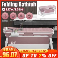 1 17m1 38m large portable adult bathtub folding shower kids swimming sauna spa tub household bathtub banheira portatil adulto