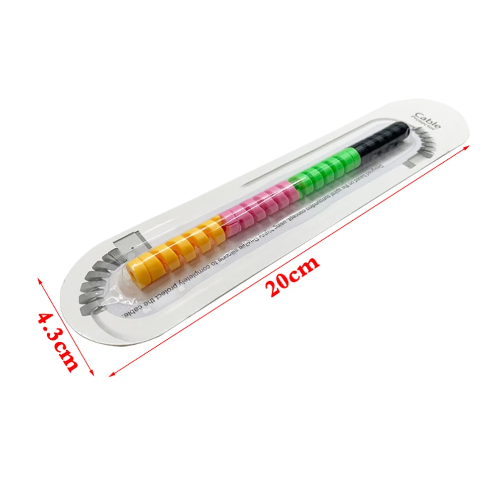 4 шт. аксессуары защита кабеля для передачи данных мягкий устойчивый к разрыву