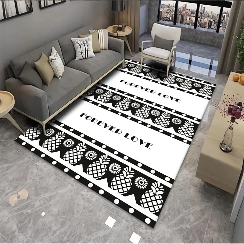 

Eovna Living Room Carpet 3D Pattern Area Rug Kids Room Decoration Large Carpet Home Hallway Floor Rug Bedroom Bedside Mat