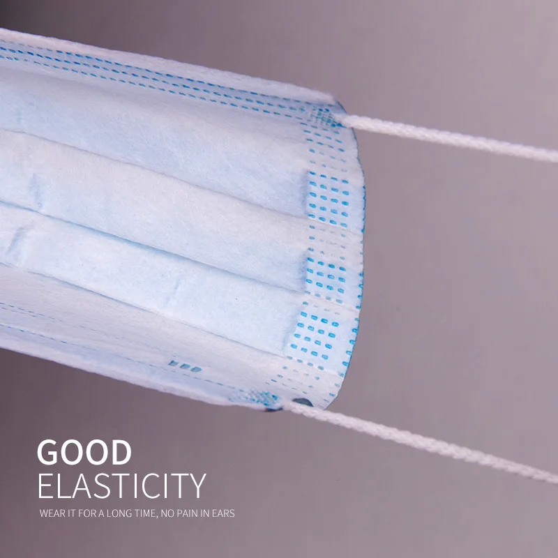 

Fast Delivery 100/200pcs 3 Layer Disposable Mask Daily Dust Pollution Protective Mouth Mask Safety Elastic EarLoop Face Mask