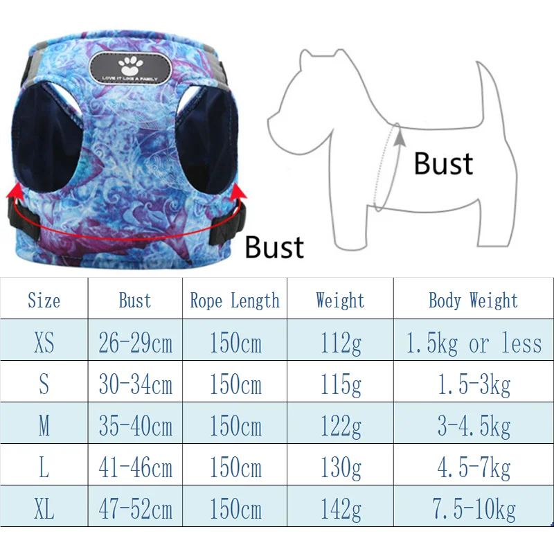 Товары для домашних животных поводок собак Комплект жилет нагрудный ремень из