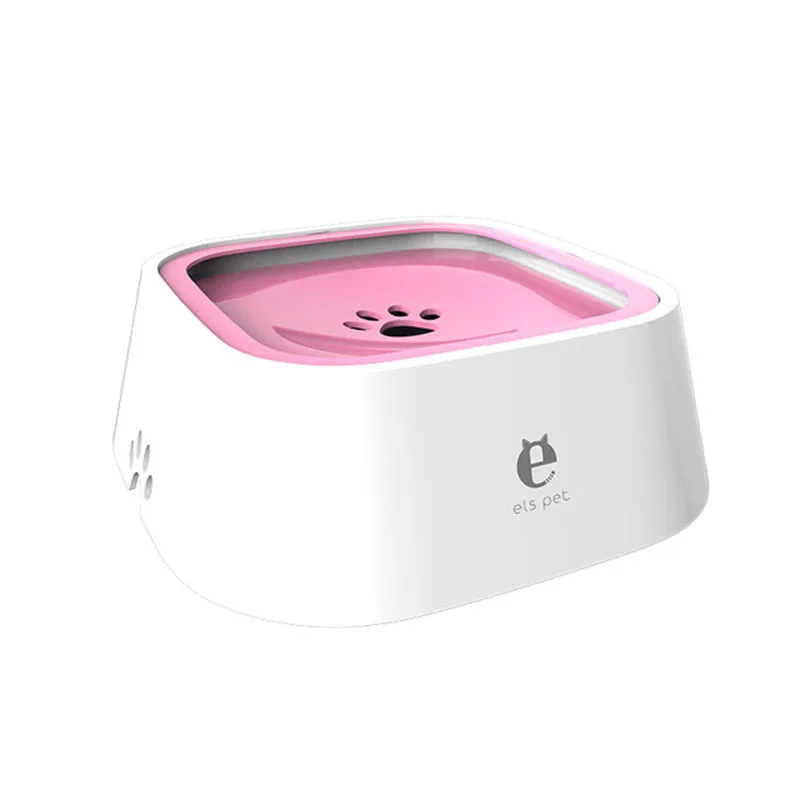 

Dog Drinking Water Bowl 1.5L Floating Mouth Cat Bowl Without Spill Drinking Water Dispenser Plastic Dog Bowl