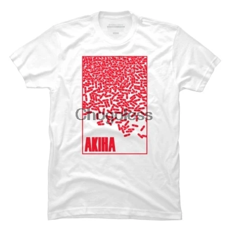 Рубашка унисекс с Акирой и таблетками |
