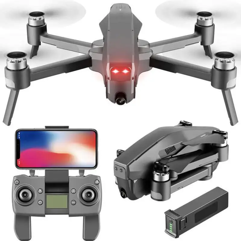 

Brushless 5g Wifi Fpv Gps Rc Drone 1080p 4k Camera Hd Wide Angle 2km Distance Brushless Drone 30mins Time Rc Quadcopter
