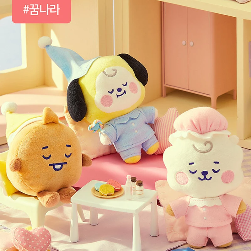 

Милая кукла аниме K-pop, плюшевые игрушки, милые игрушки для девочек, кукла-животное, мультяшная Сидящая собака, кролик, коаль, мягкая игрушка, ...