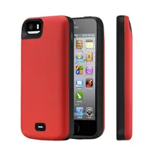 4000/5500/8000mAh Battery Charger Case for iPhone 5 5S SE Powerbank Mobile Phone Cover Case for iPhone 6 6s 7 8 Power bank