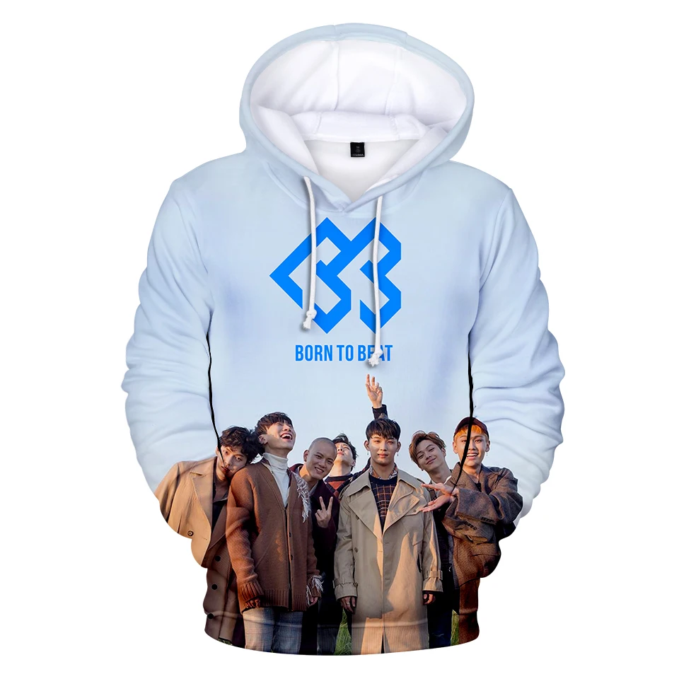 Толстовка BTOB с объемным изображением альбома для мужчин/женщин/детей свитшот