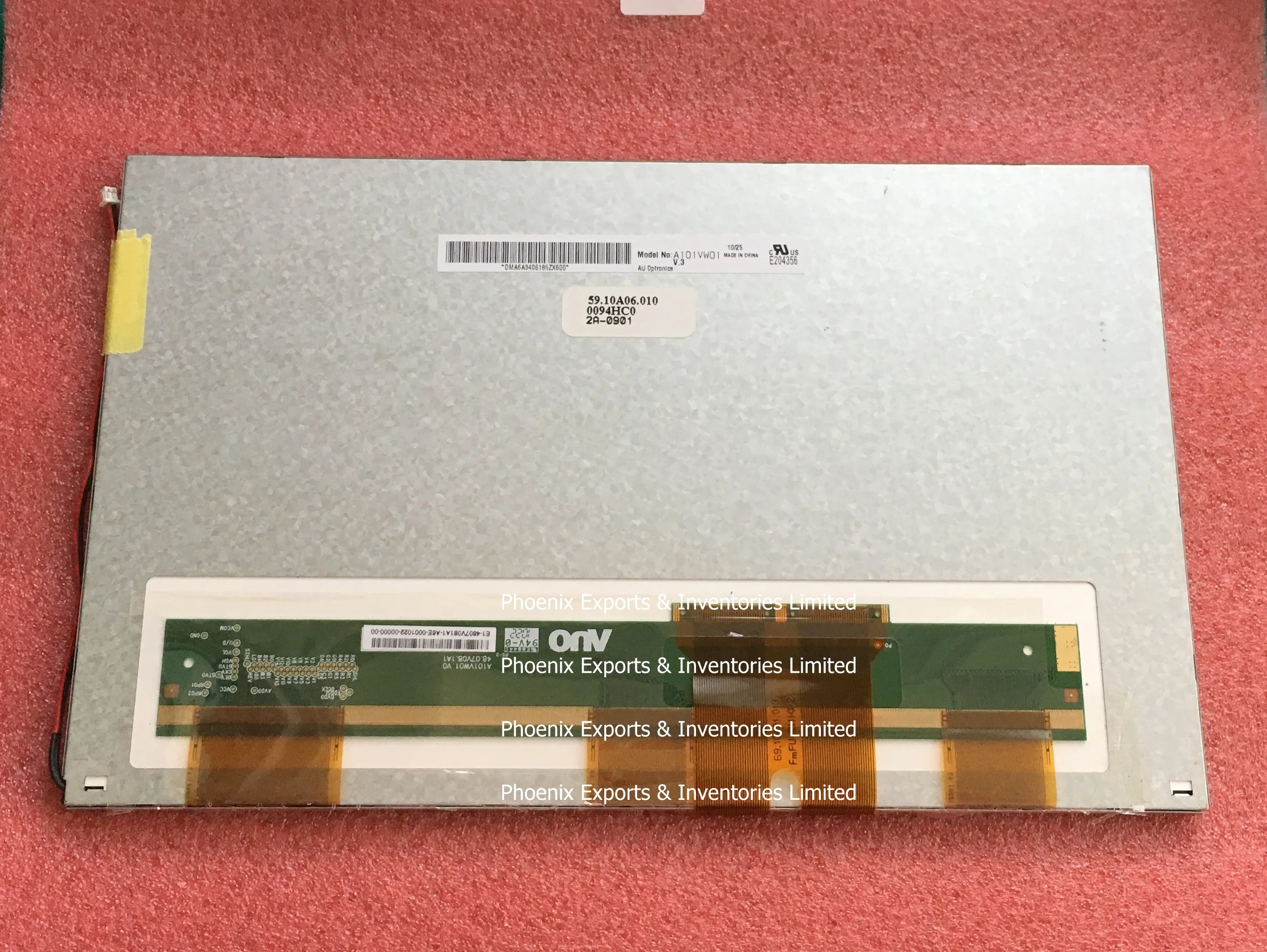 Оригинальный A101VW01 V.3 10 1 &quot800*480 ЖК дисплей экран Панель V3|ЖК-модули| |