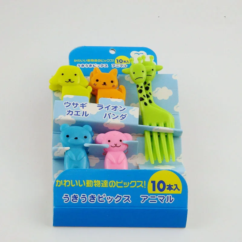 1 Набор вилок скотный двор вилки для фруктов Детские футболки с мультяшным