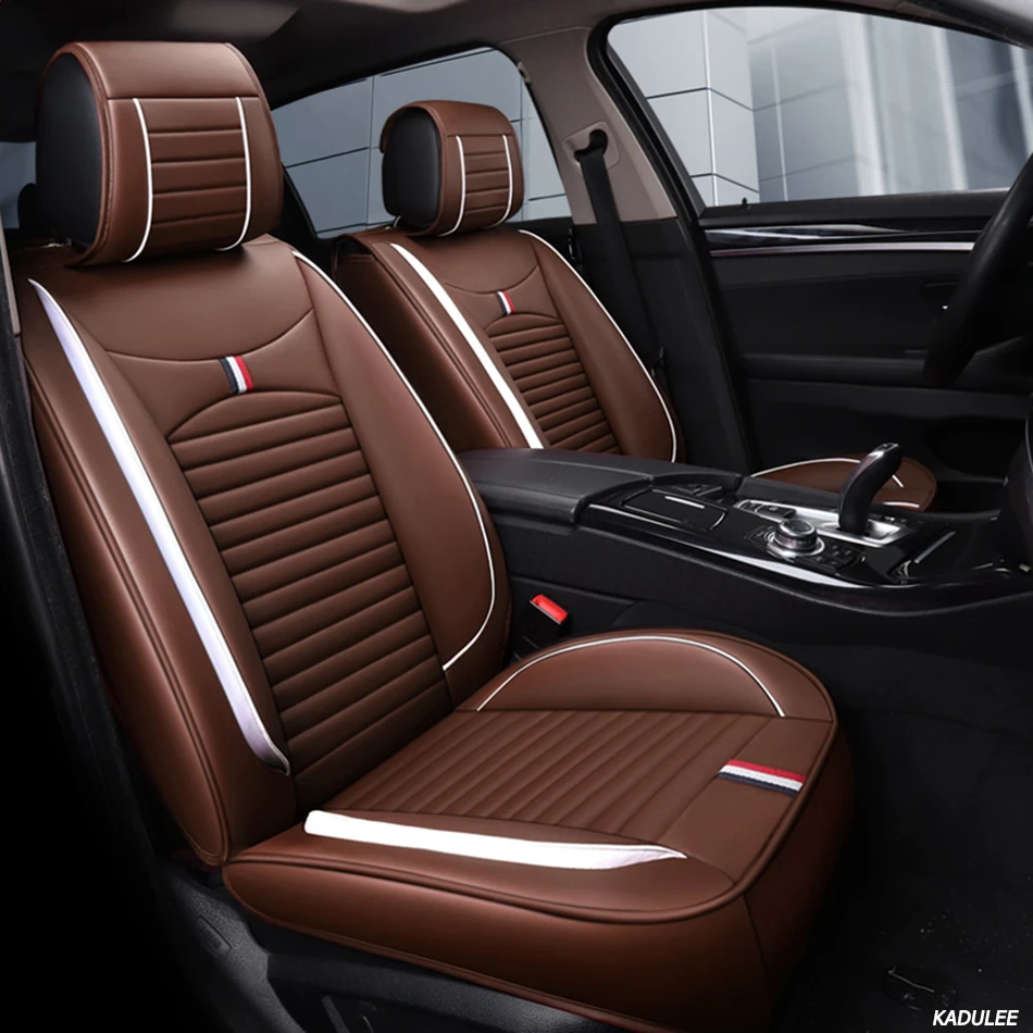 Автомобильные Чехлы На Сиденья из искусственной кожи для haval f7 changan cs35 cs75 Suzuki Baleno kia morning mg zs skoda fabia 2/1