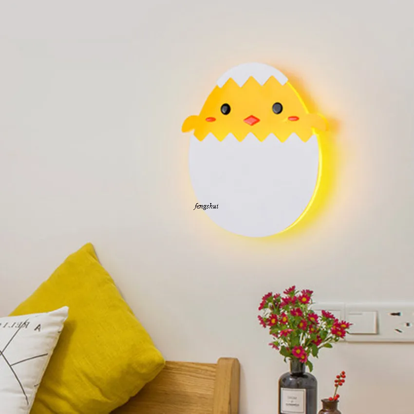 Светодиодный прикроватный светильник в скандинавском стиле с мультяшным