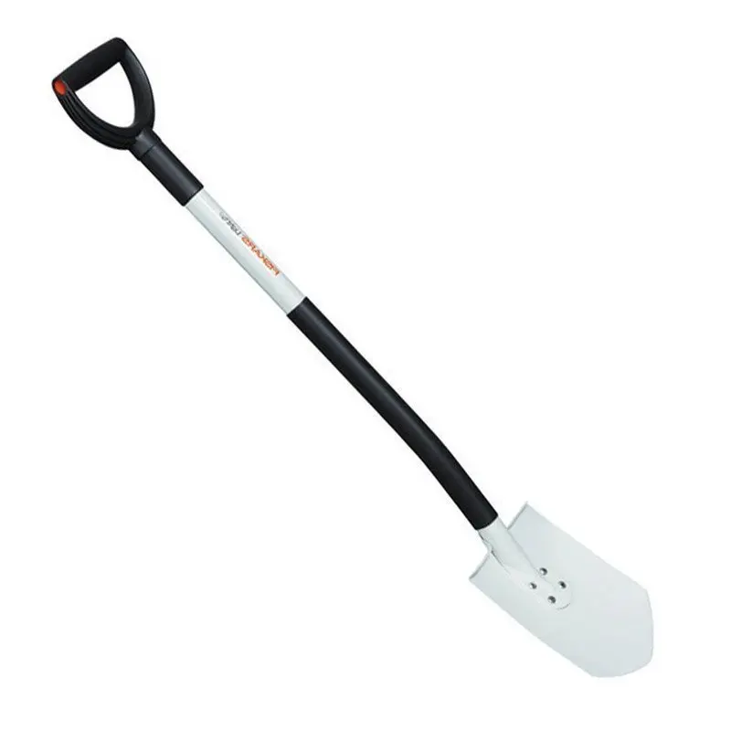 Лопата штыковая FISKARS облегченная D-образная ручка высота 105 см алюминиевый