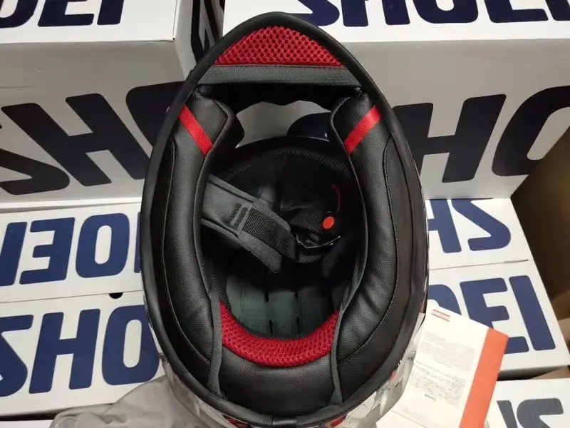 Мотоциклетный шлем ECE dot X14 x четырнадцать полностью закрытый черный и белый|Шлемы|