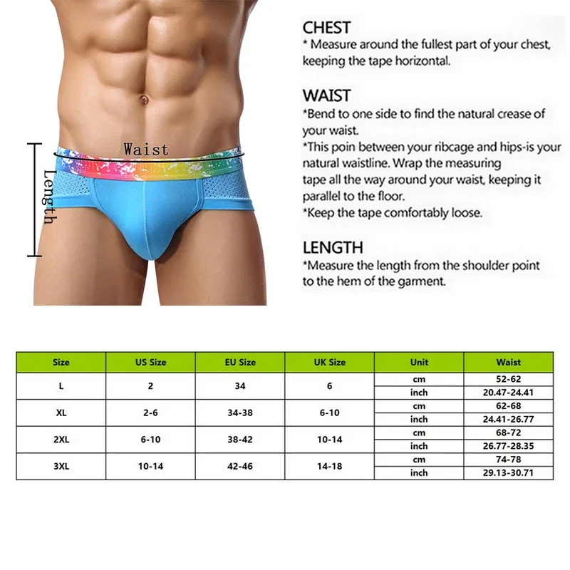 

Men's Shorts Briefs Sexy Modal Mesh Breathable Male Underwears Man Underpants Brand U Convex Modal Comfy Plus Size L-XXXL