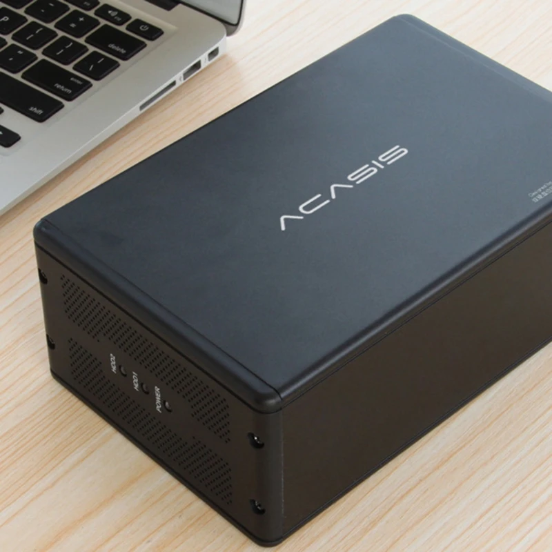 ACASIS Desktop 2 5 дюймовый двухпортовый мобильный жесткий диск Array Box SATA серийный USB3.0 RAID 4