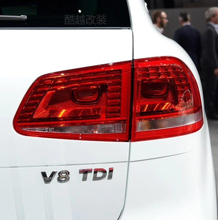 1 шт. 3D ABS высокое качество V6 V8 TDI TSI Автомобильная буква Задняя эмблема значок