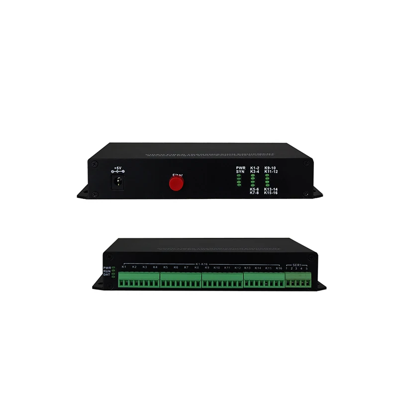 

16channel telecom mux dry contact converter