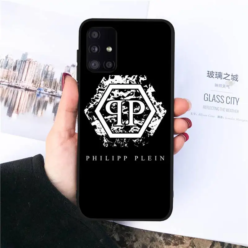 

Fashion brand qp Philipp Phone Case For Samsung S6 S7 edge S8 S9 S10 e plus A10 A50 A70 note8 J7 2017