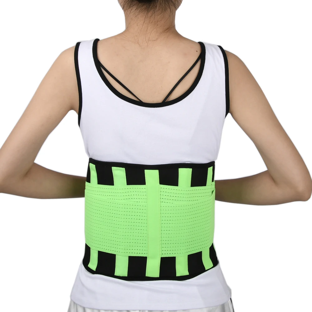 

Регулируемый пояс для талии для мужчин и женщин, магнитный ортопедический дышащий корсет для поясницы, поддержки позвоночника