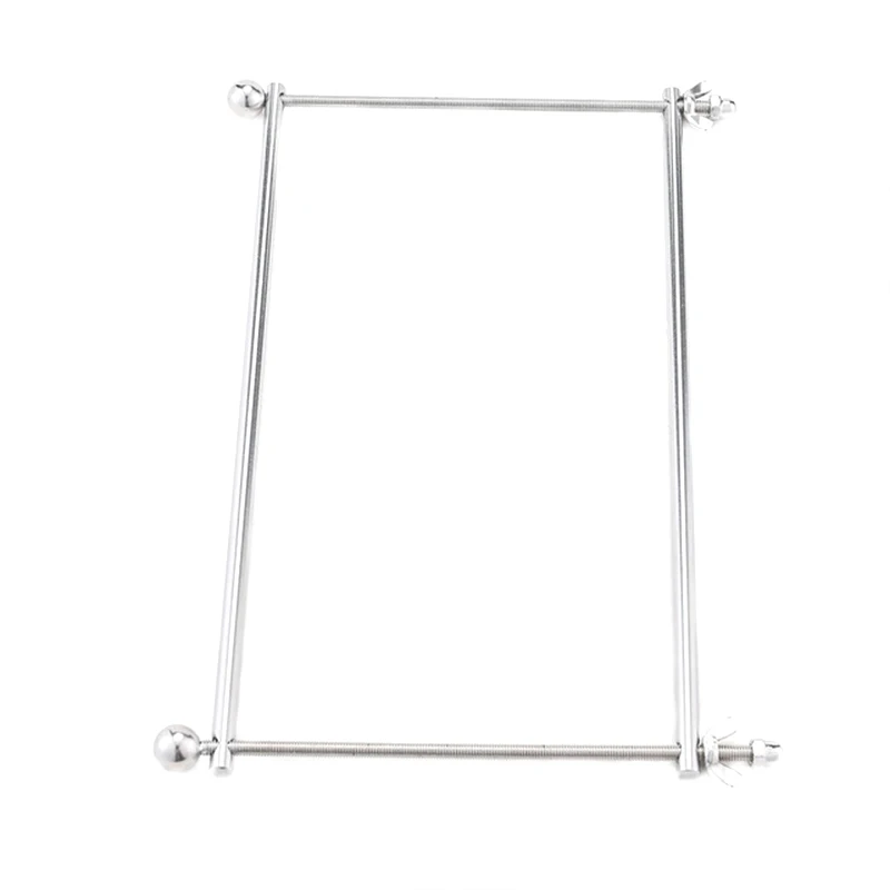 Регулируемая Грудь Связывание из нержавеющей стали Рамка ограничители игрушки