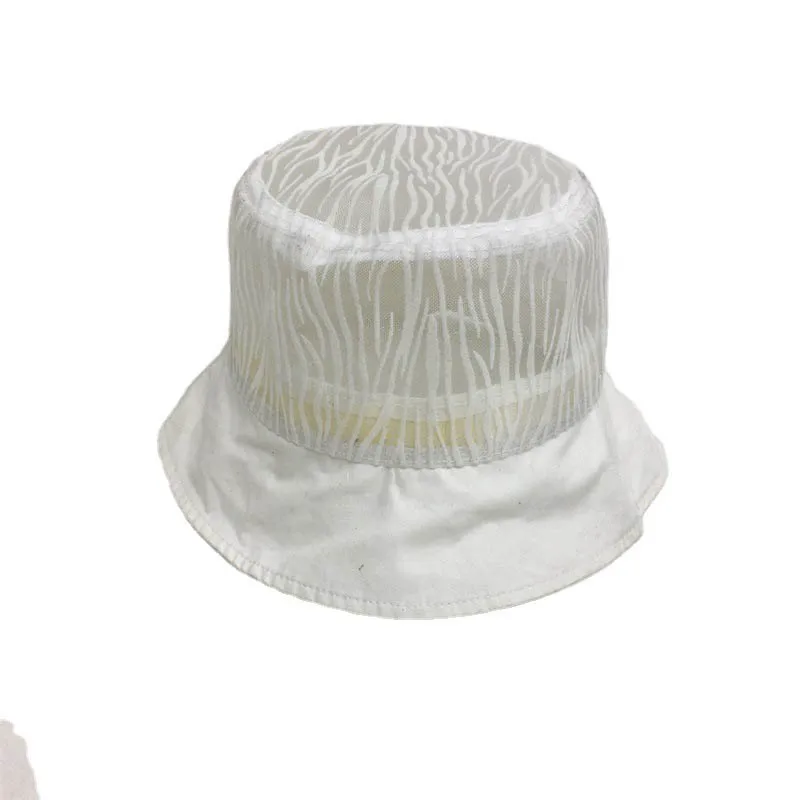 2021 Hat Summer New Women Cotton Bucket Hats Fashion Patchwork Breathable Simplicity Shading Sun Protection Basin Cap QDKPOTC