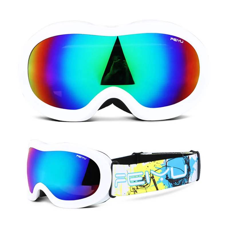 Очки Лыжные Детские с защитой от запотевания и УФ лучей 3 13 лет|Лыжные очки| |