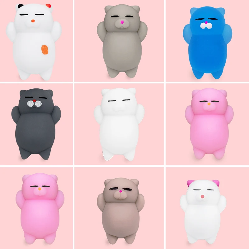 Мягкие игрушки медленно восстанавливающие форму мягкие из термопластичной