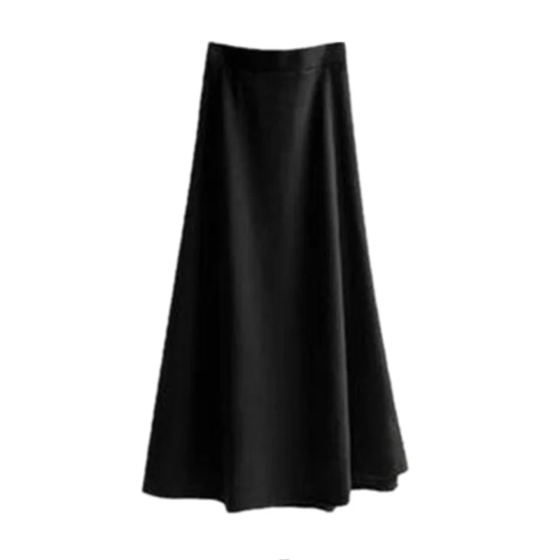 

Autumn 2023 Women Winter Thick Cotton Long velvet Skirt England Casual Natural Waist Aline Spring vintage Skirt plus size 5XL