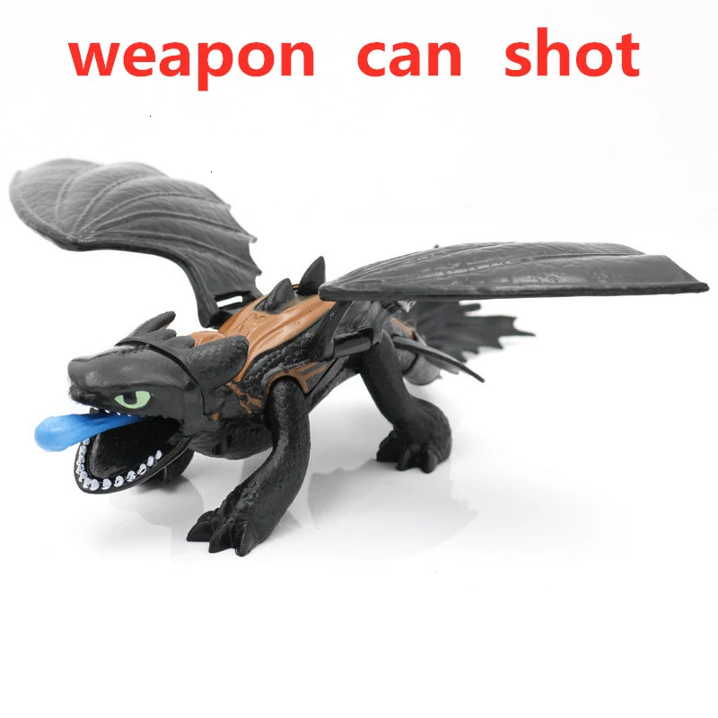 How To Train Your Dragon 3 Toothless Dragon Figures Doll Night Fury Light Fury Action Figure Toys Children Kids Gift