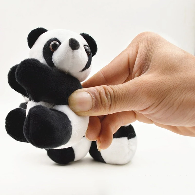 Panda клип Hug Panda Doll дисплей занавес клип милый плюшевый Кукла примечание клип стерео Настольный декоративный фото клип