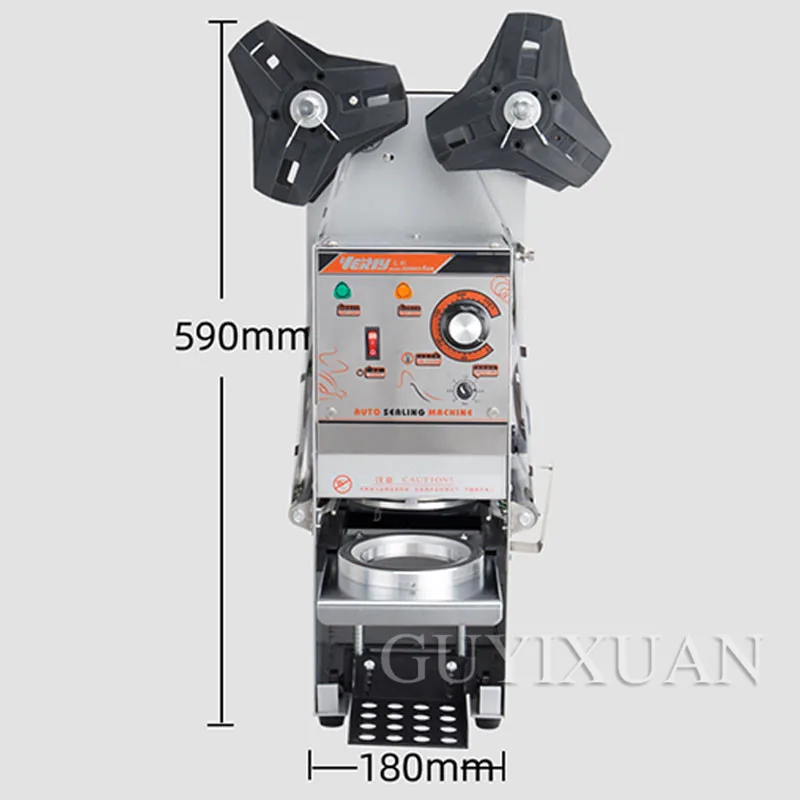 Машина для запечатывания молока чая автоматическая машина коммерческий чайный