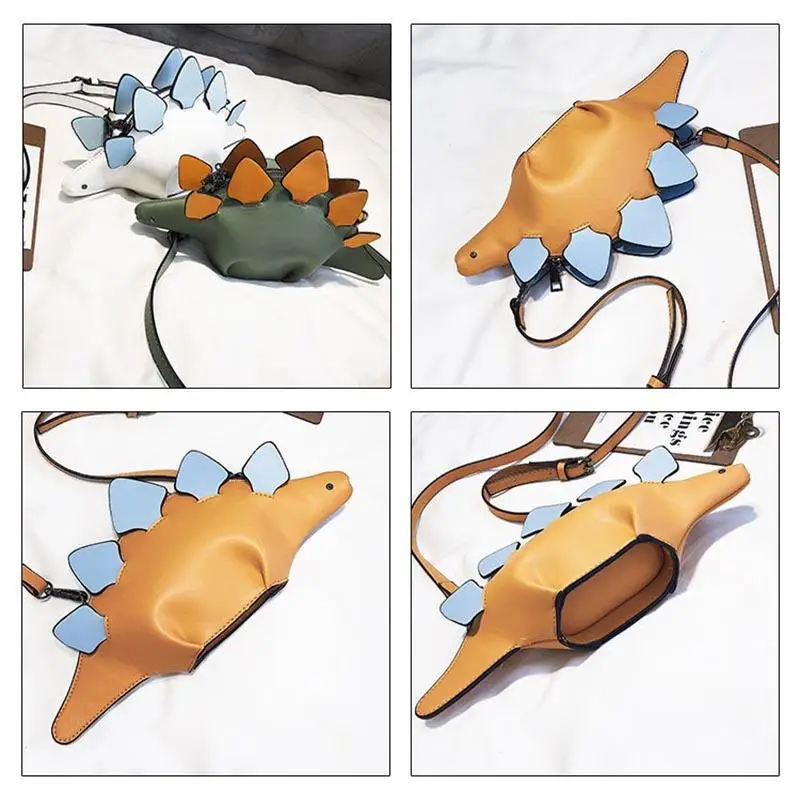 

bags for women 2020 women's shoulder bag woman bag cute dinosaur shape leather shoulder bags woman's shopping purse