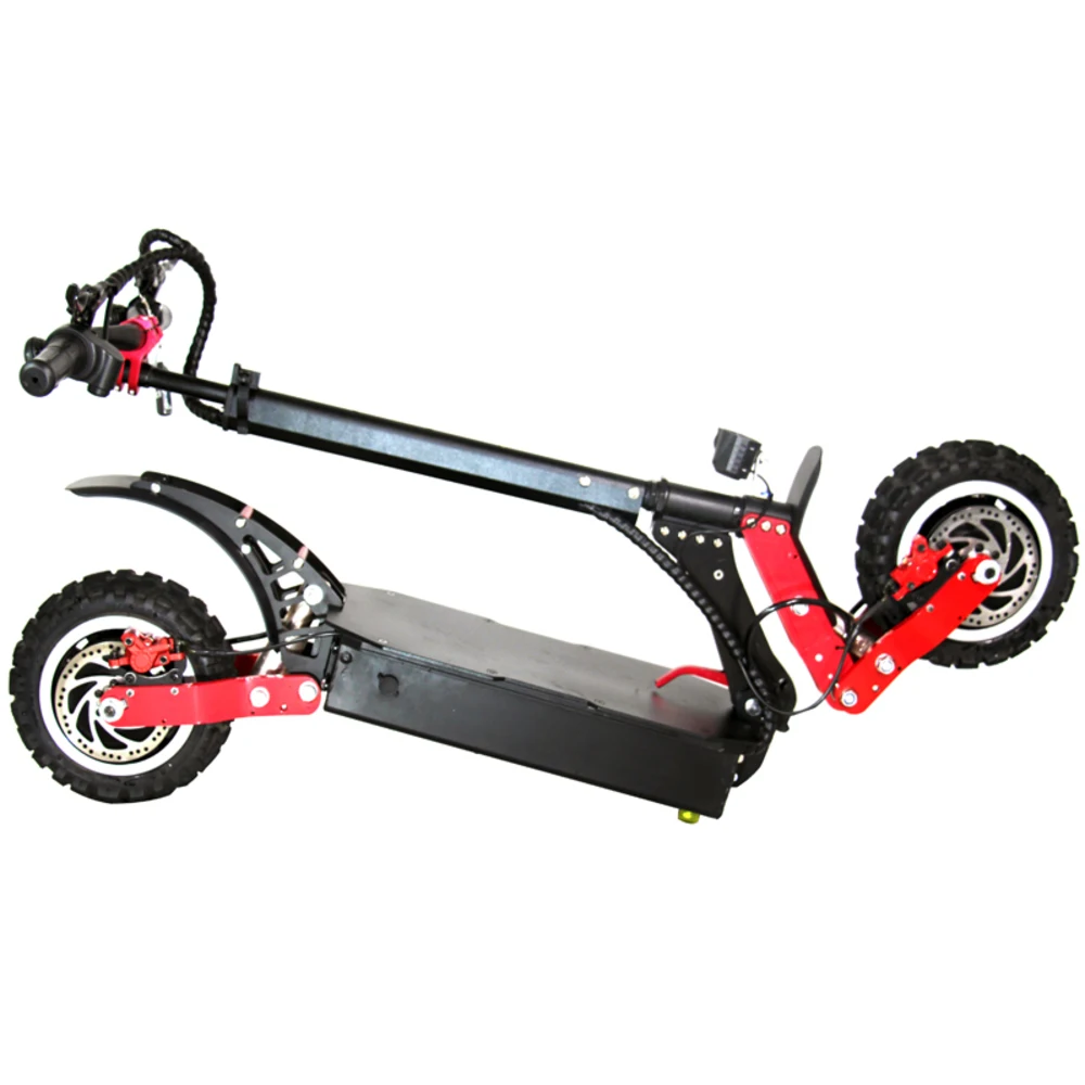 11 &quot4000w Мощный мотор для взрослых складной легкий Электрический скутер 100 км