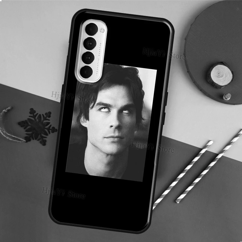 Ian Somerhalder Vampire Diaries For OPPO A5 A9 A31 A53 2020 A1K A5S A15 A52 A72 A83 A91 F5 F7 Reno 2 Z 4 Pro Phone Case |