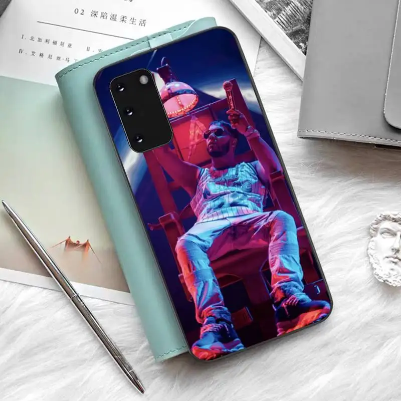 TOPLBPCS раппер аа настоящий мертвый окрашенный чехол для телефона Samsung S6 S10 5G S7 EDGE S8 S9