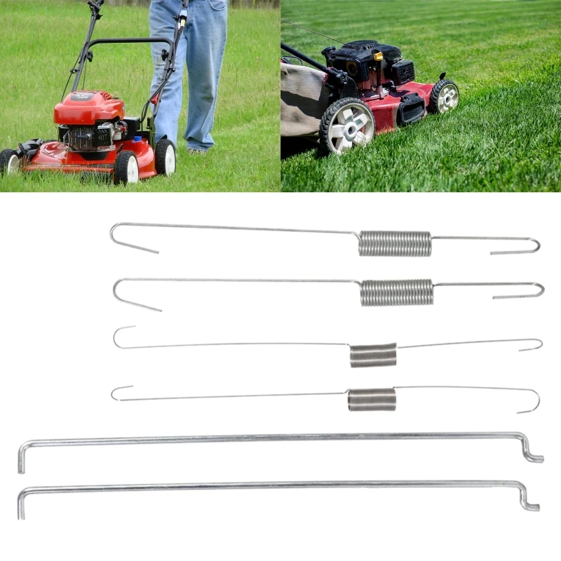 

6pcs Throttle Return Spring Kit Carburetor Spring Assortment Governor Link Rod Speed Control Spring for Hondae GX140 GX160 GX200