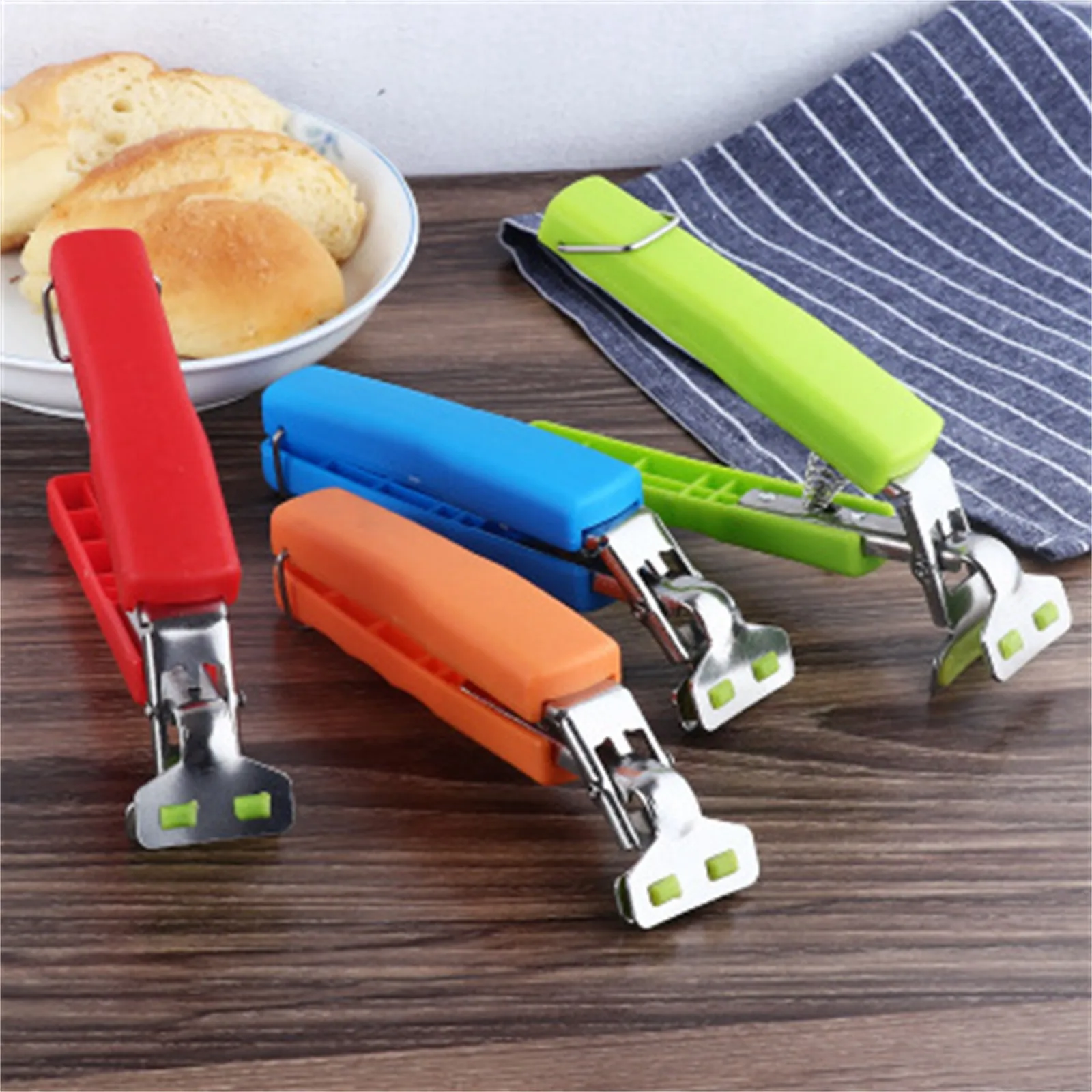 Multifunction A Microwave Oven Clip In The Kitchen Stainless Steel Dish Holding Clamp Home Appliances For Kitchen Cooking Tools