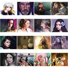 Алмазная живопись Diy 5D в европейском стиле, акриловый материал, карикатура, длинные волосы, красота и фэнтезийное искусство, фотосъемка, рисование