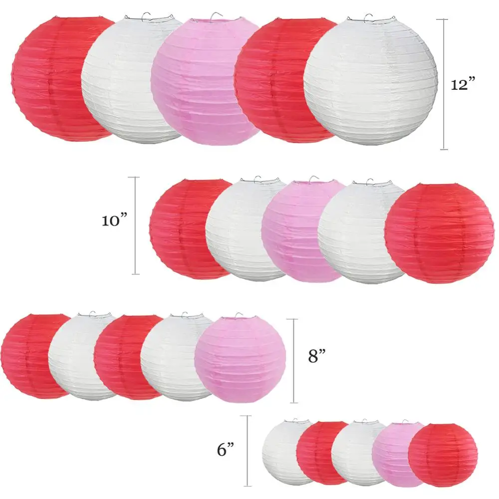 20 дюймов розовая роза Φ для вечеринок мероприятия в ассортименте белая круглые