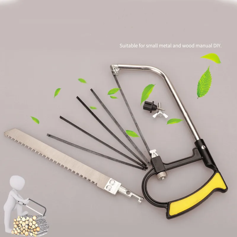Набор многофункциональных стальных пил 7 в 1 модель сделай сам для резки дерева и